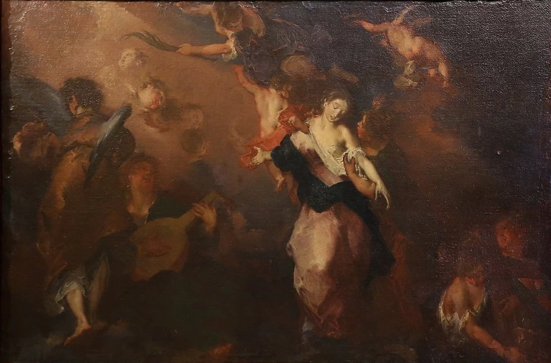 Estasi o gloria di una santa - Palazzo Ducale, Mantova